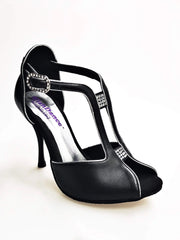 Carica immagine nella Galleria, Wishdance Fascino - Scarpa da Donna in Pelle Nera