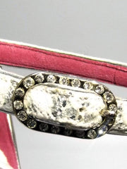 Load image into Gallery viewer, Wishdance Fascino - Scarpa da Donna in Pizzo Bianco e Tallone Lurex Argento