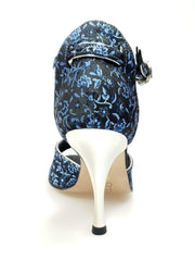 Carica immagine nella Galleria, Wishdance Fascino - Scarpa da Donna in tessuto Fiorato Blu