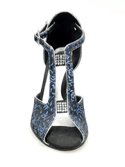 Carica immagine nella Galleria, Wishdance Fascino - Scarpa da Donna in tessuto Fiorato Blu
