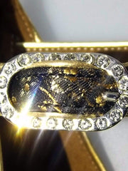 Carica immagine nella Galleria, Wishdance Fascino - Scarpa da Donna in tessuto Fiorato Oro e Lurex Oro