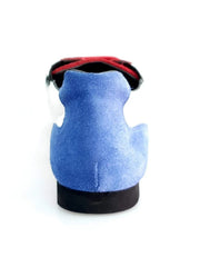 Carica immagine nella Galleria, Scarpa Wishdance Ivan Camaguey, sneaker bandiera cubana in camoscio rosso e blu royal con dettagli in pelle bianca.
