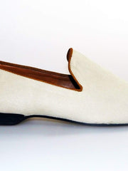 Load image into Gallery viewer, Wishdance Mocassino da Uomo in Camoscio Beige