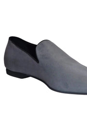 Carica immagine nella Galleria, Wishdance Mocassino da Uomo in Camoscio Grigio