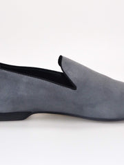 Carica immagine nella Galleria, Wishdance Mocassino da Uomo in Camoscio Grigio