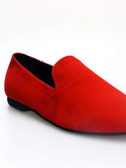 Carica immagine nella Galleria, Wishdance Mocassino da Uomo in Camoscio Rosso