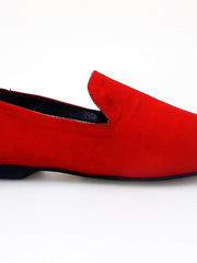 Load image into Gallery viewer, Wishdance Mocassino da Uomo in Camoscio Rosso