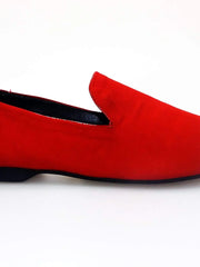 Carica immagine nella Galleria, Wishdance Mocassino da Uomo in Camoscio Rosso