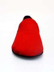 Load image into Gallery viewer, Wishdance Mocassino da Uomo in Camoscio Rosso