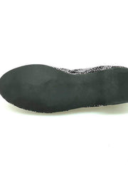 Carica immagine nella Galleria, Wishdance Mocassino Viper Nero in Camoscio Nero Swarovski neri e miniborchie