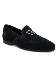 Carica immagine nella Galleria, Wishdance Morgan Camoscio Nero Signature Wish Dance in Swarovski boreali