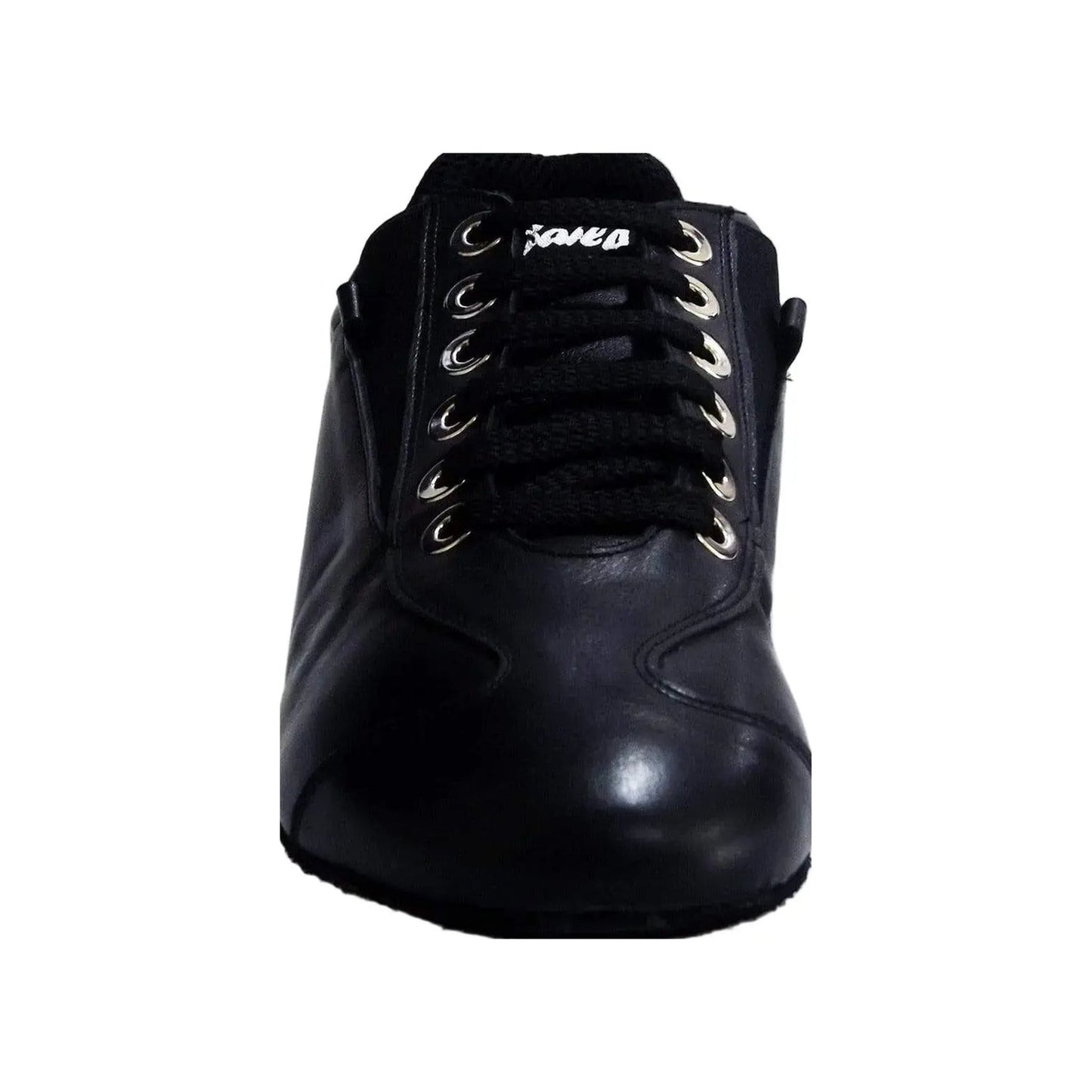 Sneaker 113H in pelle nera Horus, scarpa sportiva alta qualità con design moderno, ideale per stile casual e urbano.