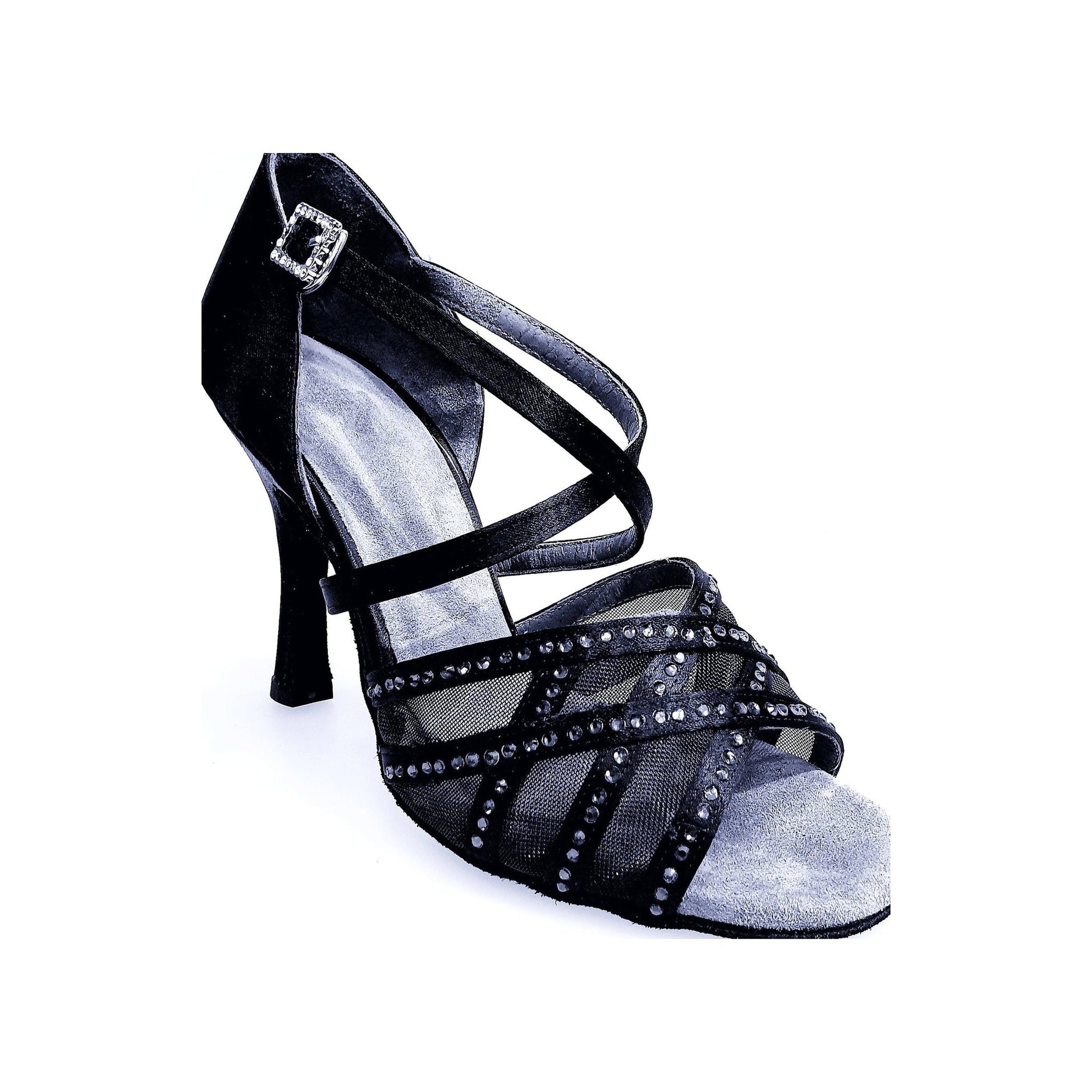 Scarpa da Donna Raso Nero Brigitte QC Wish Dance, vista laterale