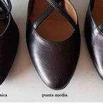 Load image into Gallery viewer, Cuccarini (458L / 178B) - Semi-closed Women&#39;s Shoe in genuine Nude Leather
