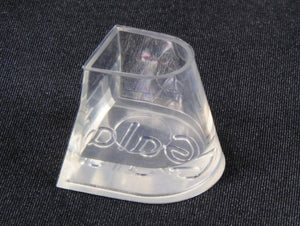 Salvatacchi Confort - Per Tacco a Rocchetto collo alto di Mobido Silicone in Gel Trasparente