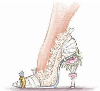 Sandalo a tronchetto donna Wish Dance Shop ELSY Plus in raso seta fucsia con Swarovski e tacco alto a spillo largo.