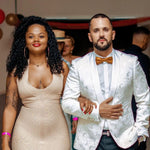 Load image into Gallery viewer, Jack Sparrow (800PW) - Men&#39;s Loafer in Black Suede with Embedded Gold Studs and Black Swarovski
