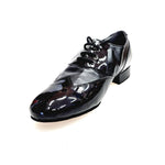 Carica immagine nella Galleria, COTISO (108N) - Scarpa da Uomo Stringata a Coda di Rondine Mod. Oxford in Vernice Nera e Pelle Nera
