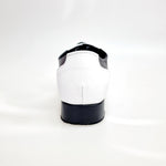 Load image into Gallery viewer, COTISO (108N) - Stringata a Coda di Rondine Mod. Oxford in Pelle Bianca e Pelle Nera
