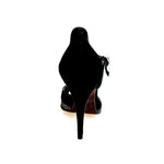 Carica immagine nella Galleria, JANIS   F.626 (R.L. by WISH DANCE) - Scarpa in Camoscio Nero e Rachele Boreale Multicolor Tacco a Spillo Sottile
