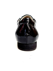 Load image into Gallery viewer, Antony 115 Sneaker - Scarpa da Uomo Vernice Nera Inserti Pelle Argento
