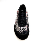 Load image into Gallery viewer, Joop (Movida by WISH DANCE) - Sneaker da Uomo Camoscio Nero Paillettes Argento Nero
