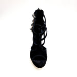 Load image into Gallery viewer, (779F) - Woman&#39;s Shoe in Black Suede with Plateau
