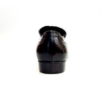 Load image into Gallery viewer, Milo (Movida by WISH DANCE) - Scarpa da Uomo in Morbida Pelle Nera e Vernice Nera Punta Squadrata
