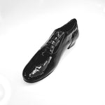 Load image into Gallery viewer, Bogart (006V) - Scarpa da Uomo Stringata Chiusura Mod. Oxford in Vernice Nera Totale e Tacco in Legno
