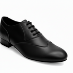 Load image into Gallery viewer, COTISO (108N) - Stringata a Coda di Rondine Mod. Oxford in Vernice Nera e Pelle Bianca
