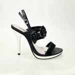 Carica immagine nella Galleria, DEMY Plt (Black F99) - Sandalo con Plateau tacco a Spillo Largo
