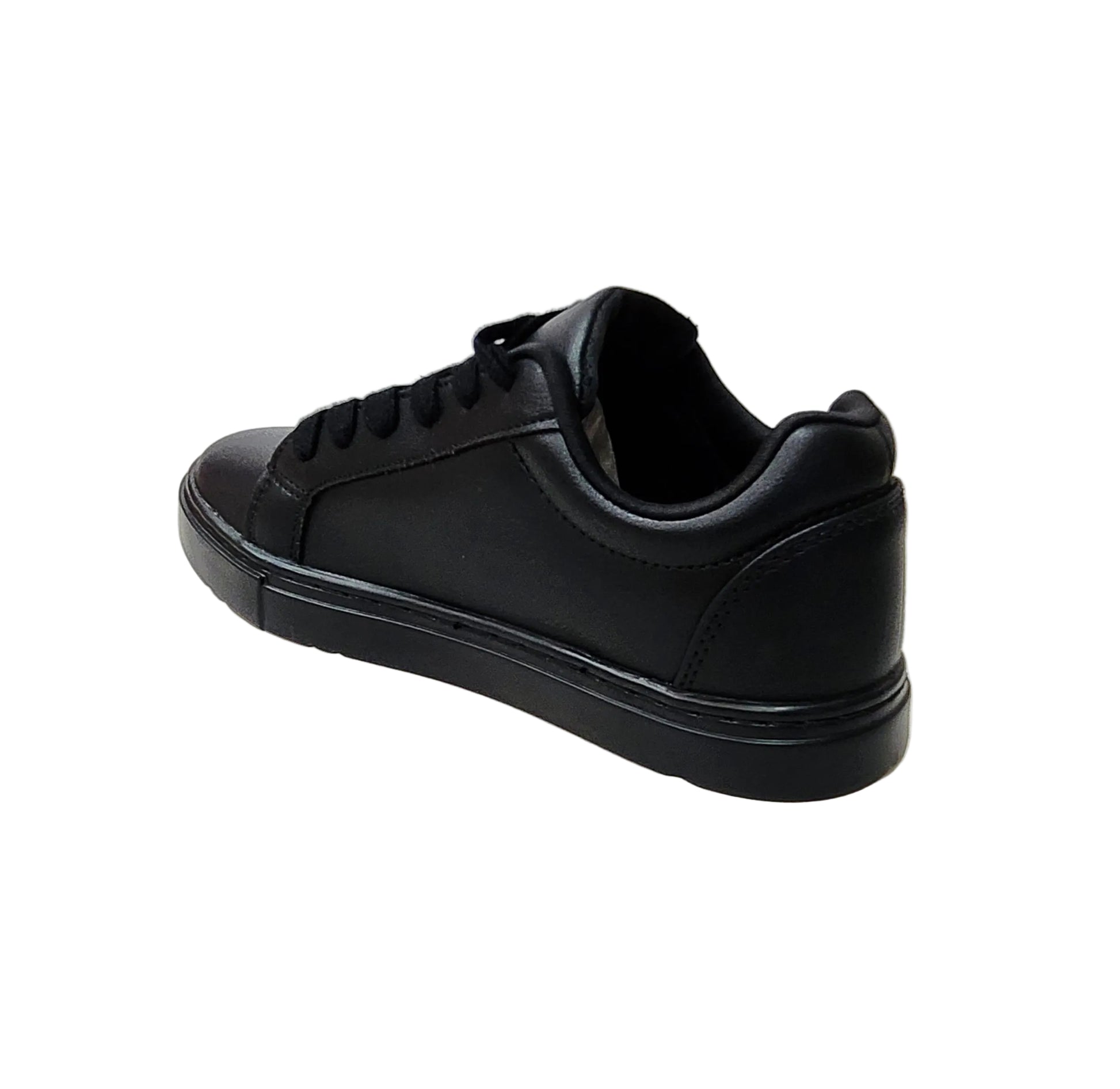 Sneaker ecopelle nera Suprema Black Red Vortex (FCE) con suola in gomma e caucciù, dettagli rossi e tecnologia leggera e flessibile.