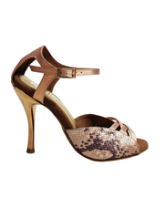 Load image into Gallery viewer, Morgane Scarlett (691) - Sandalo da Donna in Camoscio Rosso con Fascette in Camoscio Rosso e Tacco a Spillo Smaltato Rosso Effetto Gommato
