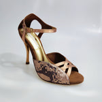 Load image into Gallery viewer, Morgane Scarlett (691) - Sandalo da Donna in Camoscio Rosso con Fascette in Camoscio Rosso e Tacco a Spillo Smaltato Rosso Effetto Gommato
