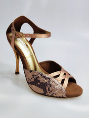 Load image into Gallery viewer, Morgane Scarlett (691) - Sandalo da Donna in Camoscio Rosso con Fascette in Camoscio Rosso e Tacco a Spillo Smaltato Rosso Effetto Gommato
