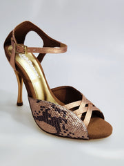 Load image into Gallery viewer, Morgane Scarlett (691) - Sandalo da Donna in Camoscio Rosso con Fascette in Camoscio Rosso e Tacco a Spillo Smaltato Rosso Effetto Gommato
