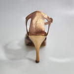 Load image into Gallery viewer, Morgane Scarlett (691) - Sandalo da Donna in Camoscio Rosso con Fascette in Camoscio Rosso e Tacco a Spillo Smaltato Rosso Effetto Gommato
