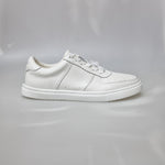 Load image into Gallery viewer, THOR (L0701FCE) - Sneaker in Ecopelle Vegan Suola Bianca in Gommina e Resina Tecnica Cerchi Neri
