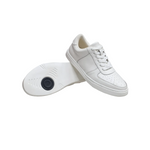 Load image into Gallery viewer, THOR (L0701FCE) - Sneaker in Ecopelle Vegan Suola Bianca in Gommina e Resina Tecnica Cerchi Neri
