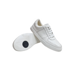 Load image into Gallery viewer, THOR (L0701FCE) - Sneaker in Ecopelle Vegan Suola Bianca in Gommina e Resina Tecnica Cerchi Neri
