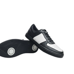 Carica immagine nella Galleria, Scarpa da donna in camoscio nero con plateau e tacco a spillo, design elegante e confortevole, marca Wish Dance Shop.
