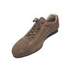 Carica immagine nella Galleria, Scarpa da donna in camoscio nero con plateau e tacco a spillo, modello Wish Dance Shop, vista frontale e dettagli della suola
