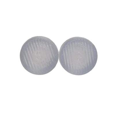Heel Grips Comfort - For Round Heel Soft Silicone Gel Transparent