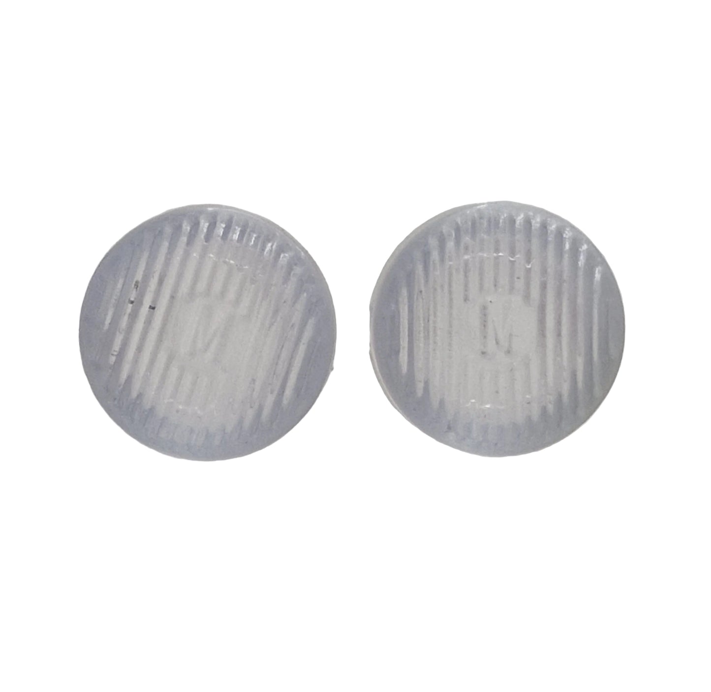 Heel Grips Comfort - For Round Heel Soft Silicone Gel Transparent
