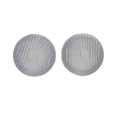 Heel Grips Comfort - For Round Heel Soft Silicone Gel Transparent
