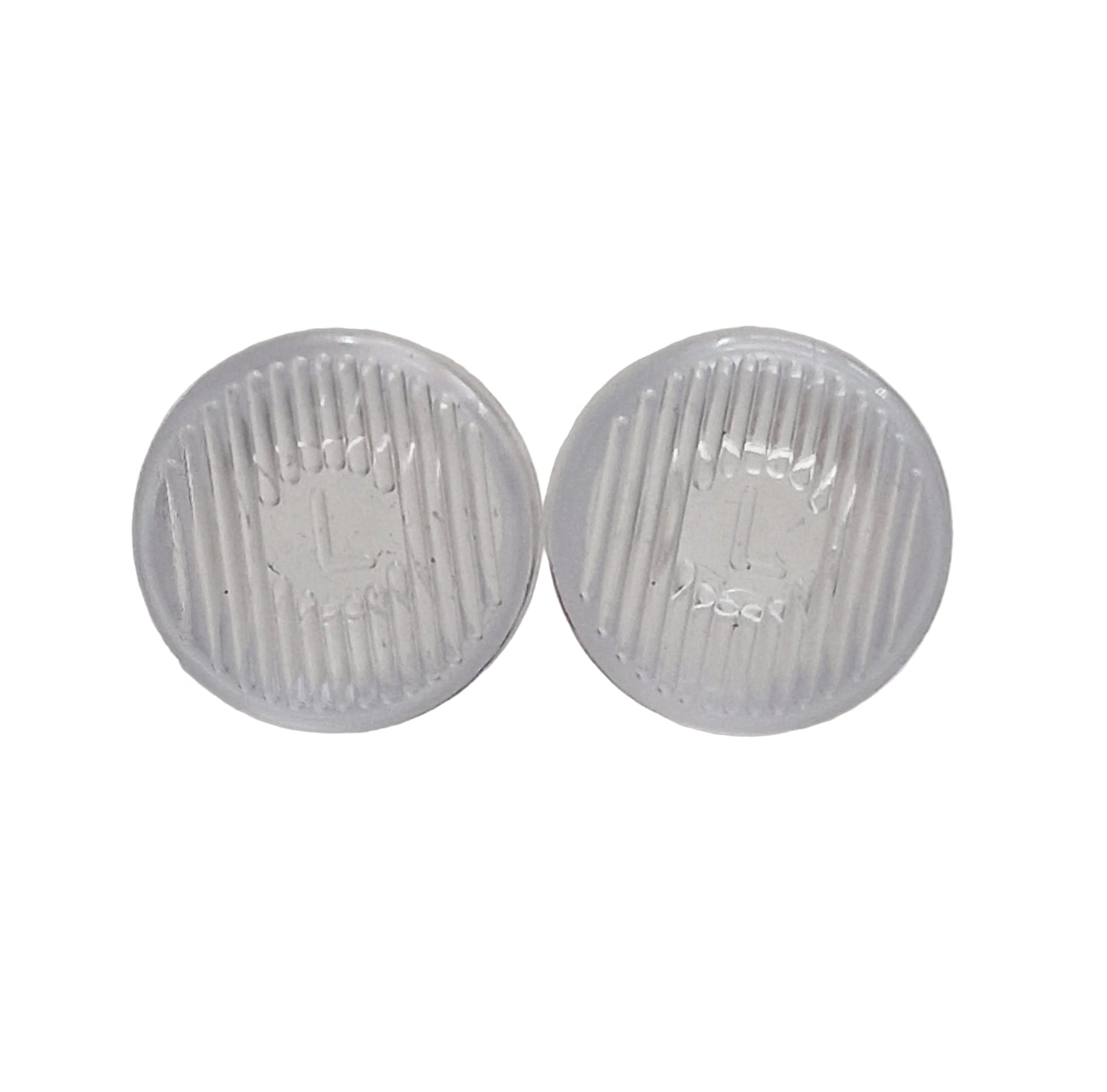 Heel Grips Comfort - For Round Heel Soft Silicone Gel Transparent