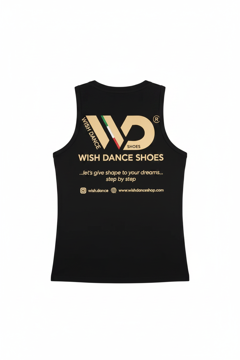 T-Shirt WISH DANCE (Accessori) - T-Shirt Mezza Manica Unisex in puro Cotone ed Elastamero Wish Dance, vista indossata