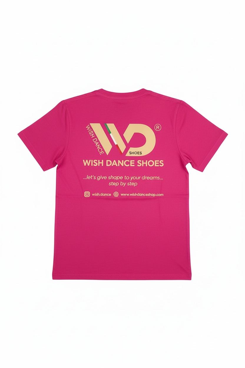 T-Shirt WISH DANCE (Accessori) - T-Shirt Mezza Manica Unisex in puro Cotone ed Elastamero