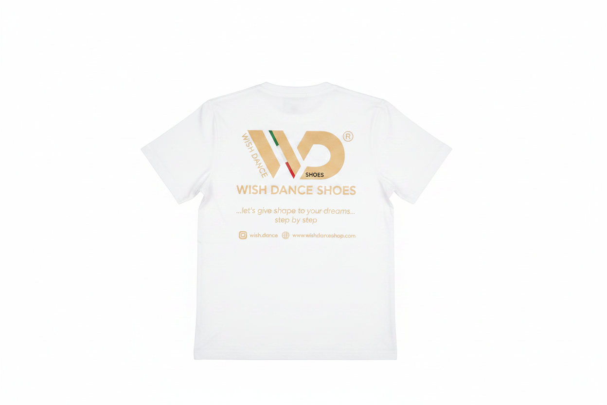 T-Shirt WISH DANCE (Accessori) - T-Shirt Mezza Manica Unisex in puro Cotone ed Elastamero