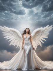 Carica immagine nella Galleria, ALEXIS White Angel (Art. 132) - Mezzo Stivaletto con Zip in Pelle Bianca Tacco a Spillo in Alluminio Laminato Argento
